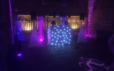 Gold Package set-up at Meols Hall, Tithebarn, Churchtown, Southport