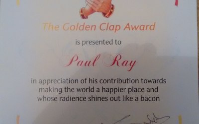 The Golden Clap Award from Sir Ken!